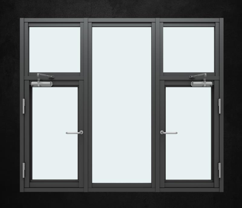 鋼制非隔熱防火窗